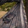 Hamak TigerWood Ważka V2 long z moskitierą Double Zip, kamuflaż